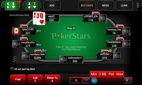 A Pokerstars App Para Blackberry Z10
