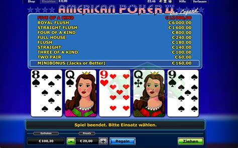 American Poker 2 De Casino Online