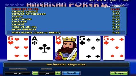 American Poker Cu Septari