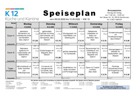 Aok Casino Schwerin Speiseplan