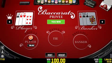 Baccarat Privee Parimatch