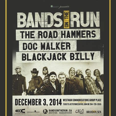 Bandas Na Corrida De Estrada Martelos Doc Walker Blackjack Billy 4 De Dezembro