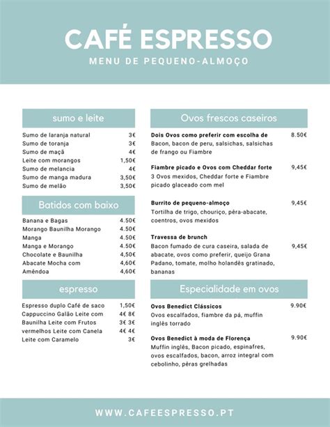 Blue Chip Casino Menu De Pequeno Almoco