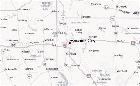 Bossier Casino Mapa