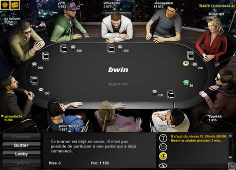 Bwin Poker Modo De Demonstracao