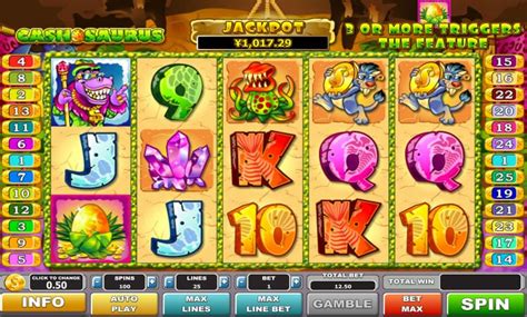 Cashosaurus Slot Gratis