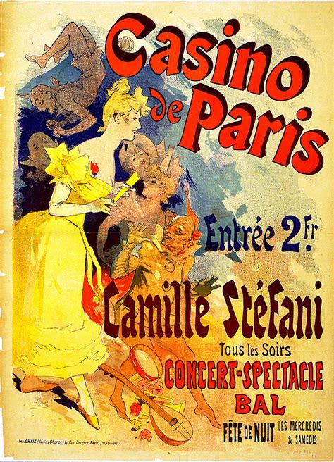 Casino De Paris Cartaz