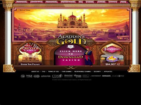 Casino Do Ouro De Aladdins De Resposta Por Fax Formulario