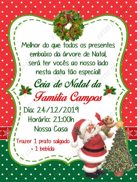 Casino Festa De Natal Convites