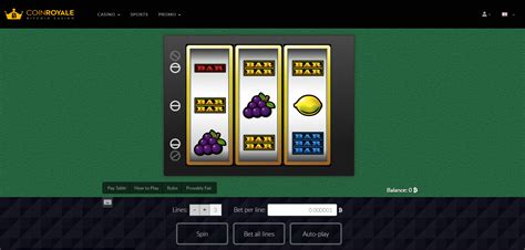 Coinroyale Casino Brazil