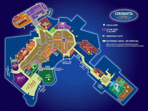 Coushatta Layout De Casino