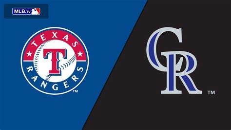 Estadisticas de jugadores de partidos de Texas Rangers vs Colorado Rockies