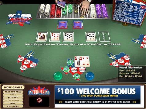 Free Online Texas Holdem Bonus