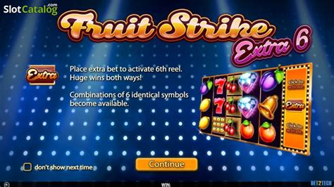 Fruit Strike Extra 6 Betano