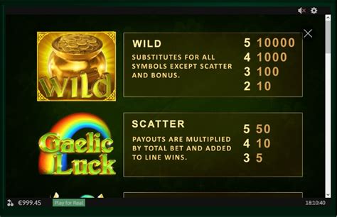 Gaelic Luck Slot Gratis