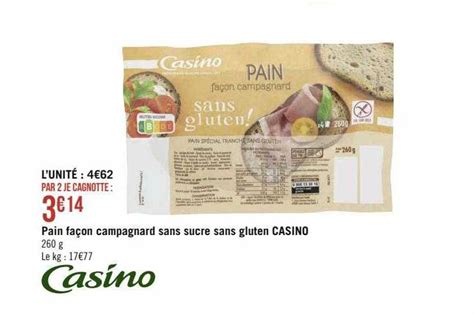 Geant Casino Dor Sans Gluten