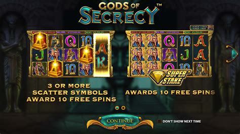 Gods Of Secrecy 888 Casino