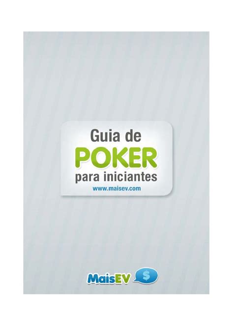 Guia De Poker Online Iniciantes