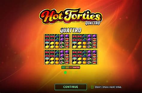 Hot Forties Quattro Bet365
