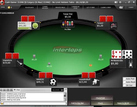 Intertops Poker Mac