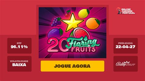 Jogar 20 Flaring Fruits Com Dinheiro Real