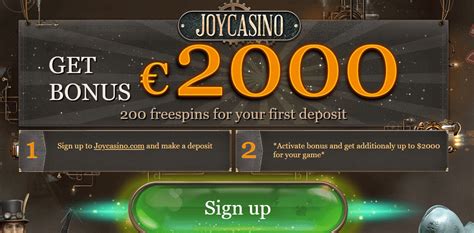 Joy Casino Bonus