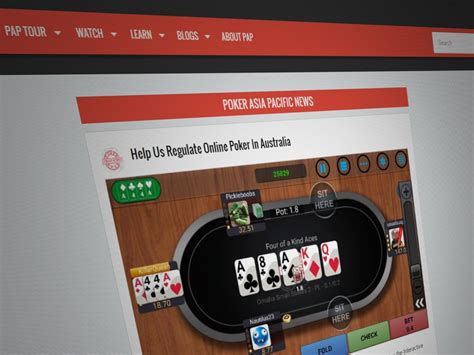 Legitimo De Poker Online Australia