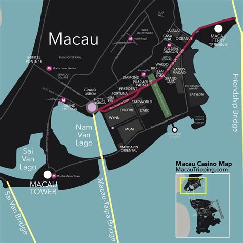 Macau Casino Mapa Do Google