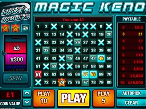 Magic Keno 888 Casino