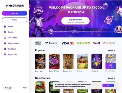 Megarush Casino Online