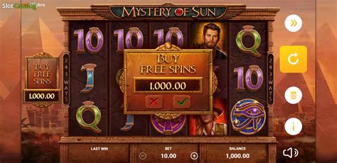 Mystery Of Sun Slot - Play Online