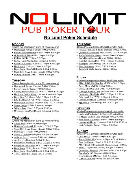 Nppt Pub Poker