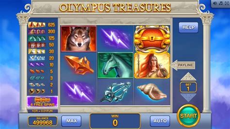 Olympus Treasures Pull Tabs 888 Casino