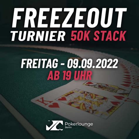 Poker Freezeout Turnier