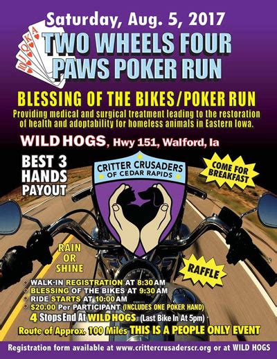 Poker Run Cedar Rapids