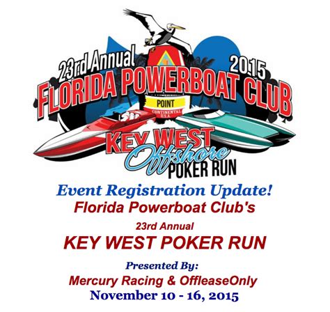 Poker Run Florida Keys 2024