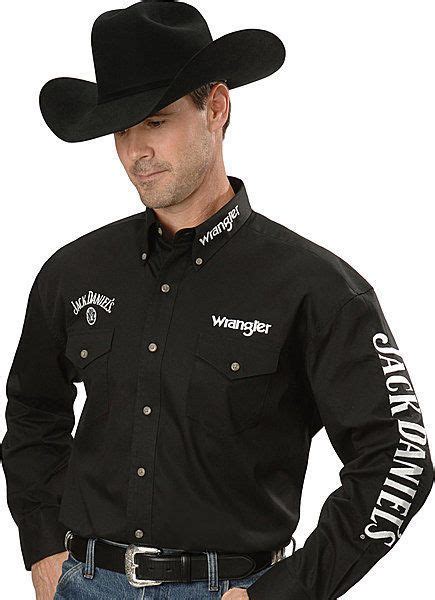 Preto Wrangler Shirt Jack Daniels