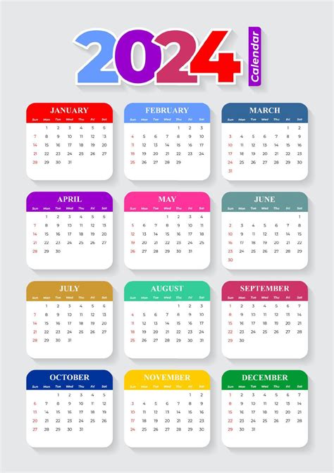 Printable Calendario De 2024 Com Slots De Tempo