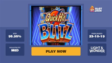 Quick Hit Blitz Blue Netbet