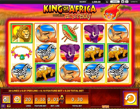 Rei Da Africa Slots Online