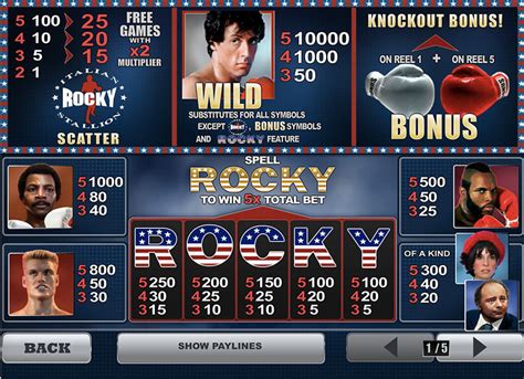 Rocky Slot Gratis