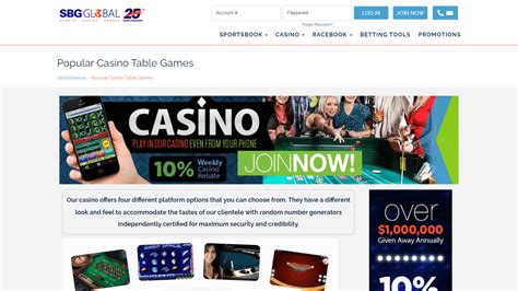 Sbg Global Casino Review