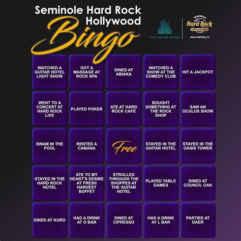 Seminole Casino De Hollywood Bingo