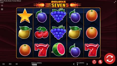 Shiny Fruity Seven Deluxe 5 Lines Sportingbet
