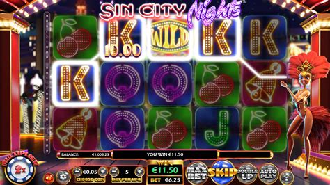 Sin City Nights Slot Gratis