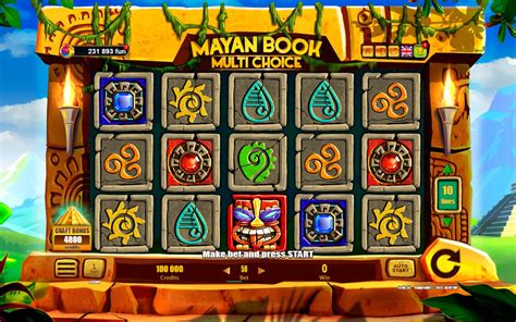 Slot Mayan Book Multi Chocie