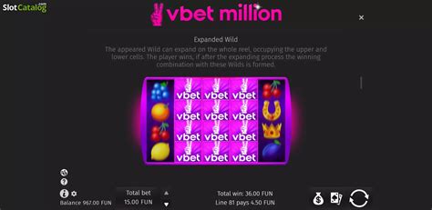 Slot Vbet Million