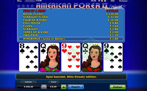Spielaffe American Poker 2