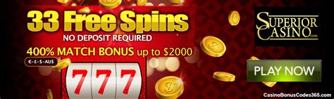 Superior Casino Bonus