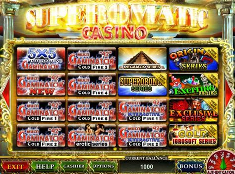 Superomatic Casino Honduras